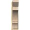 Ekena Millwork Balboa Slat Rough Sawn Outlooker, Douglas Fir, 8"W x 28"D x 32"H OUT08X28X32BOA06RDF - alternate 2